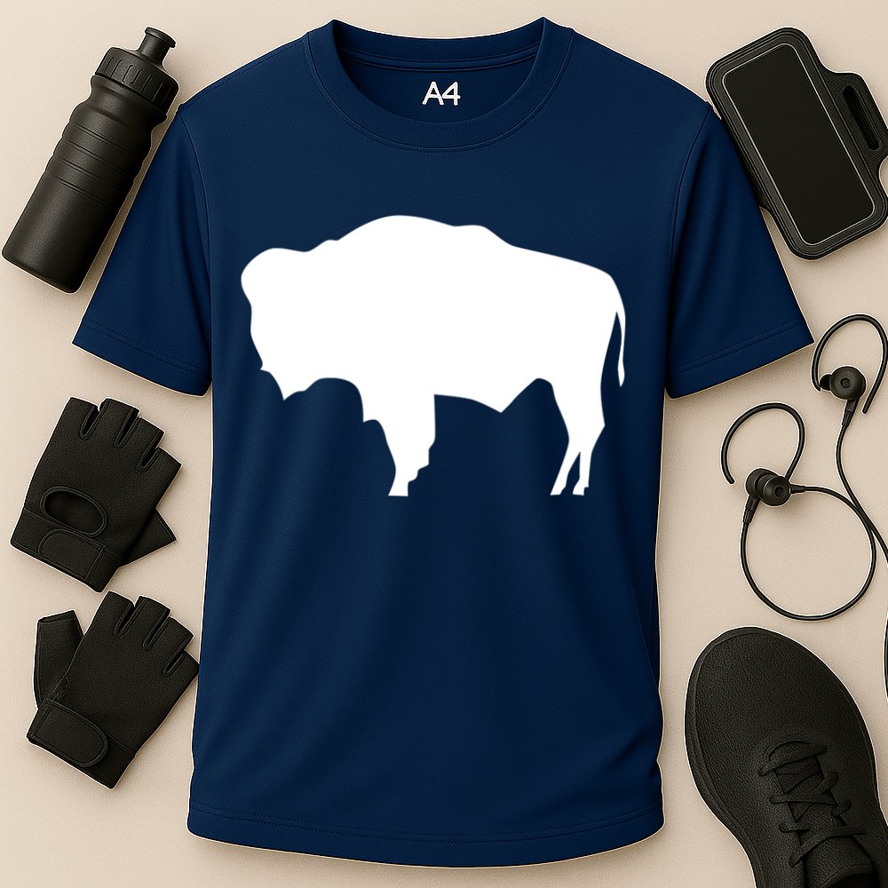 Wyoming Bison Cooling Performance Crew T-Shirt