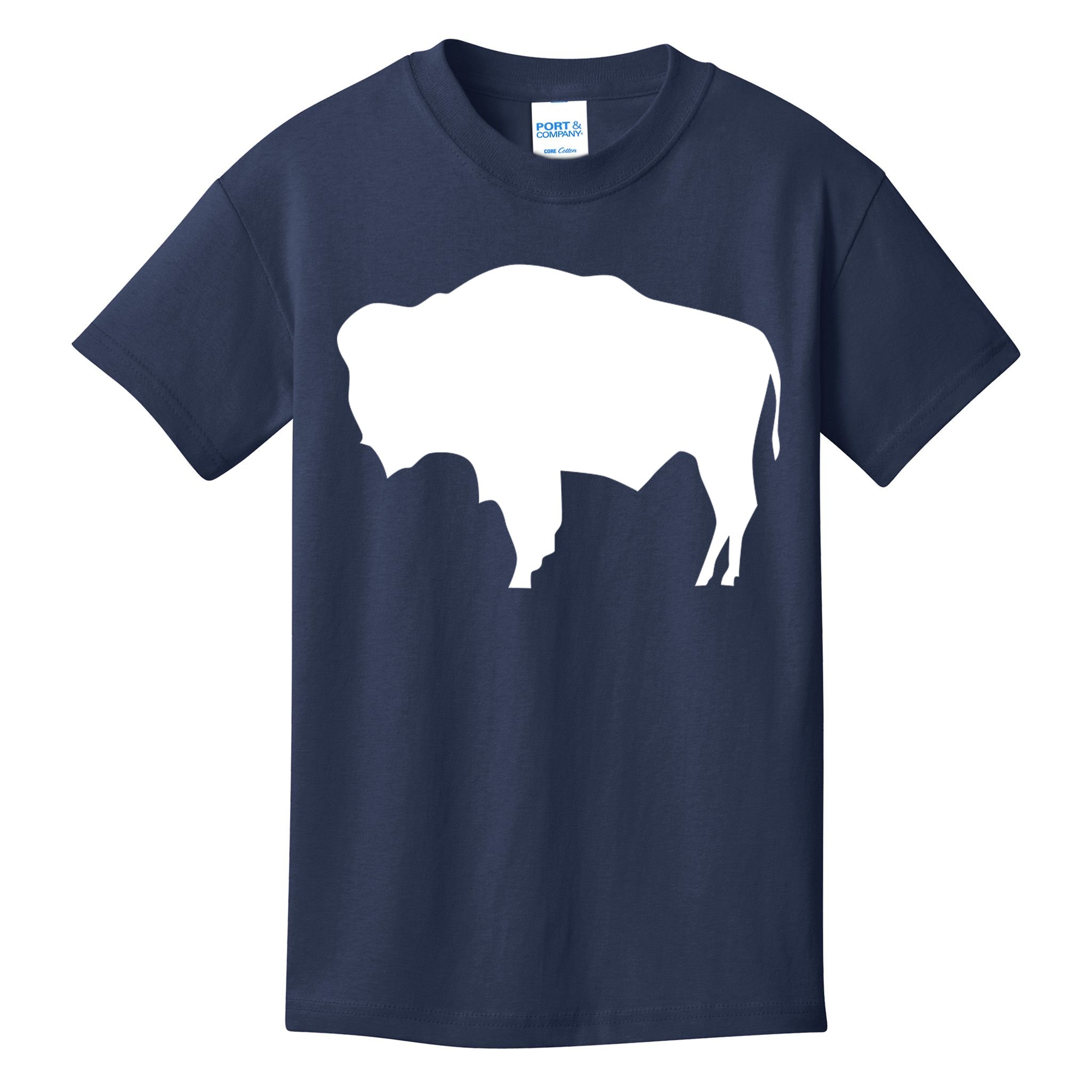 Wyoming Bison Kids T-Shirt
