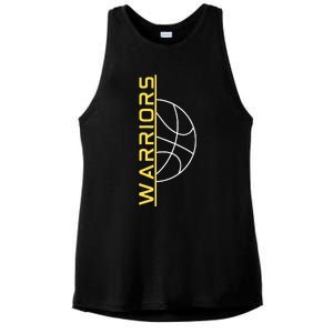 Warriors Basketball Ladies PosiCharge Tri-Blend Wicking Tank