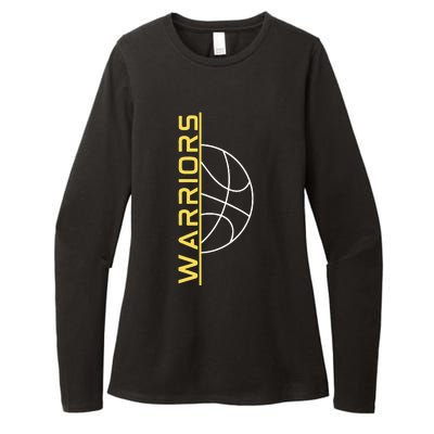 Warriors Basketball Womens CVC Long Sleeve Shirt