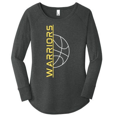 Warriors Basketball Women's Perfect Tri Tunic Long Sleeve Shirt