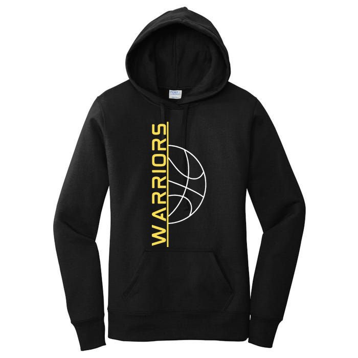 Warriors Basketball Women's Pullover Hoodie