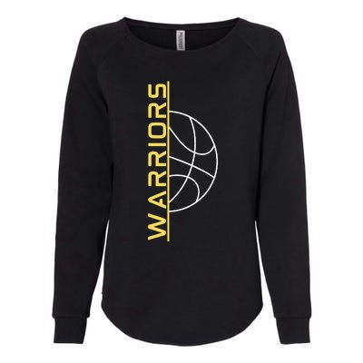 Warriors Basketball Womens California Wash Sweatshirt