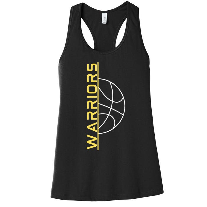 Warriors Basketball Women's Racerback Tank