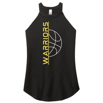 Warriors Basketball Women's Perfect Tri Rocker Tank