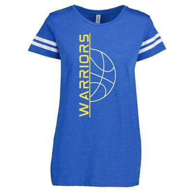 Warriors Basketball Enza Ladies Jersey Football T-Shirt