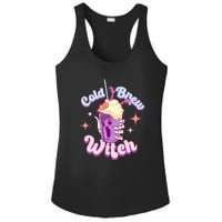 Witch Brew Witchy Skeleton Hand And Halloween Latte Gift Ladies PosiCharge Competitor Racerback Tank