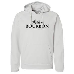 Weller Bourbon Whiskey Kentucky Distillery Trail Performance Fleece Hoodie