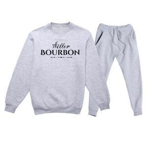 Weller Bourbon Whiskey Kentucky Distillery Trail Premium Crewneck Sweatsuit Set