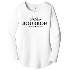 Weller Bourbon Whiskey Kentucky Distillery Trail Women's Perfect Tri Tunic Long Sleeve Shirt