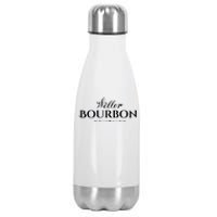 Weller Bourbon Whiskey Kentucky Distillery Trail Stainless Steel Insulated Water Bottle