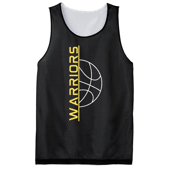 Warriors Basketball  Mesh Reversible Basketball Jersey Tank