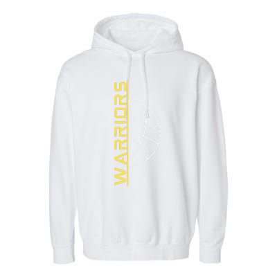 Warriors Basketball  Garment-Dyed Fleece Hoodie