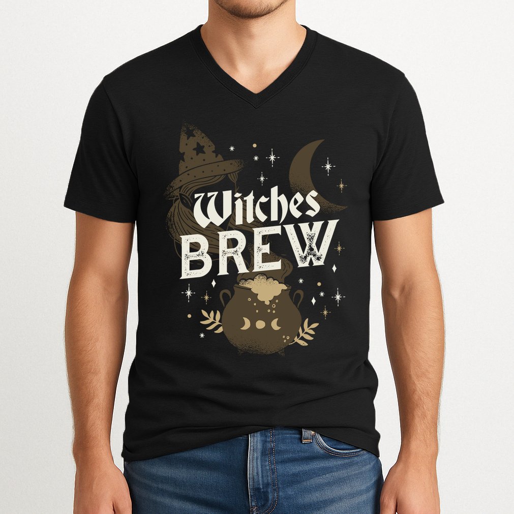 Witches Brew V-Neck T-Shirt