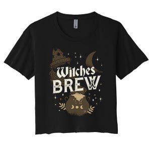 Witches Brew Women's Crop Top Tee