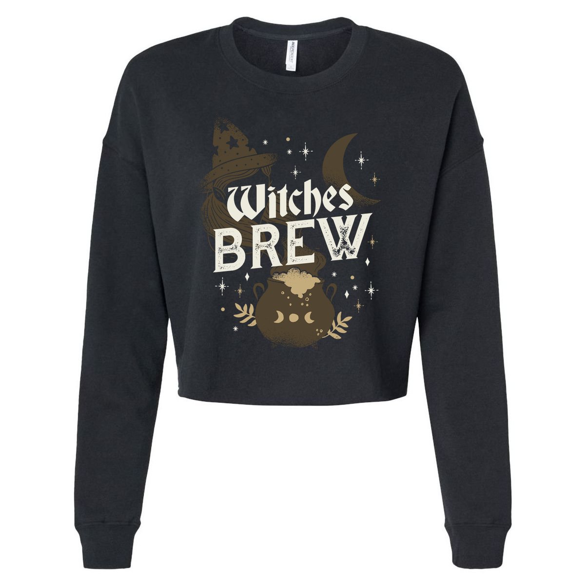 Witches Brew Cropped Pullover Crew