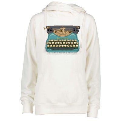 Writer&X27;S Block Womens Funnel Neck Pullover Hood