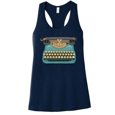 Writer&X27;S Block Women's Racerback Tank