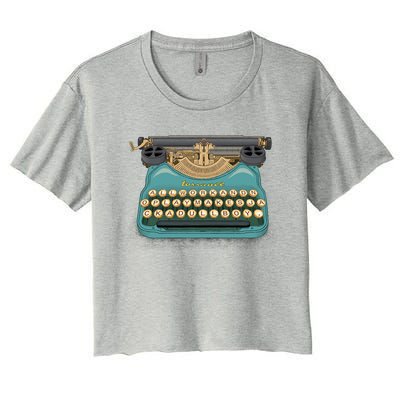 Writer&X27;S Block Women's Crop Top Tee