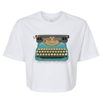 Writer&X27;S Block Bella+Canvas Jersey Crop Tee