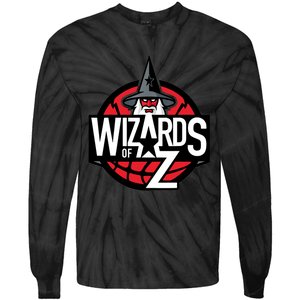 Wizards Basketball Tie-Dye Long Sleeve Shirt