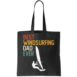 Windsurfing Board Windsurfer Father Windsurf Surfing Dad Tote Bag