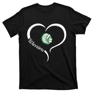 West Branch Warriors Logo Half Heart Slogan Hs T-Shirt