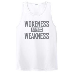 Wokeness Breeds Weakness PosiCharge Competitor Tank