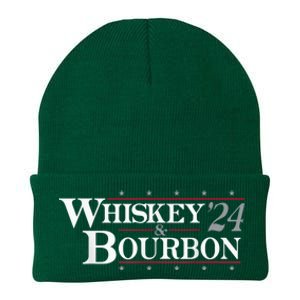 Whiskey Bourbon Whiskey 24 And Bourbon Funny Gift Knit Cap Winter Beanie