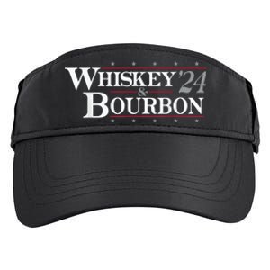 Whiskey Bourbon Whiskey 24 And Bourbon Funny Gift Adult Drive Performance Visor