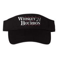 Whiskey Bourbon Whiskey 24 And Bourbon Funny Gift Valucap Bio-Washed Visor