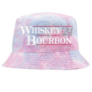 Whiskey Bourbon Whiskey 24 And Bourbon Funny Gift Tie-Dyed Bucket Hat