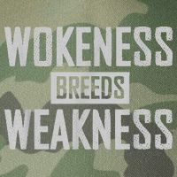 Wokeness Breeds Weakness Legacy Tie Dye Trucker Hat
