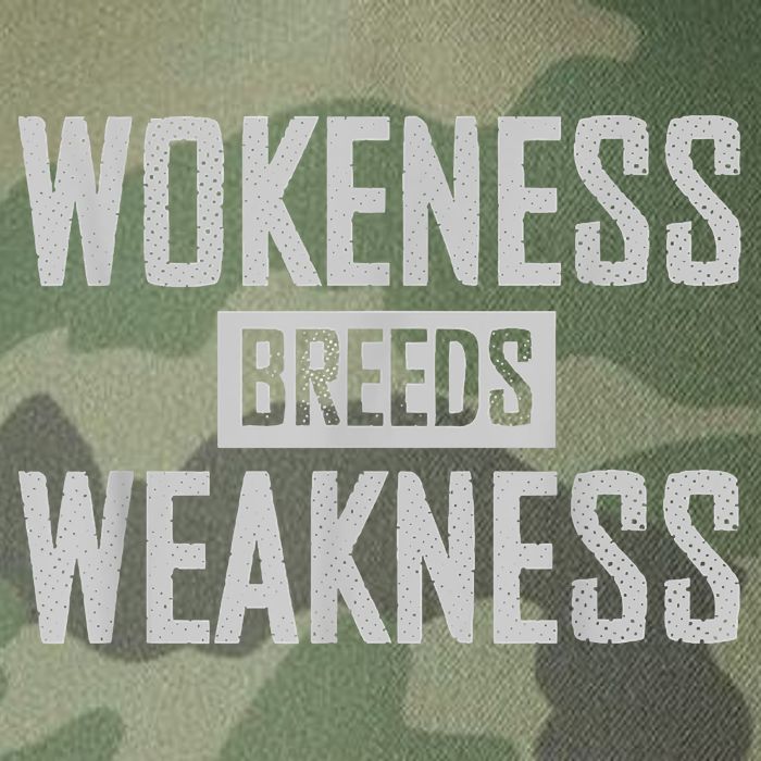 Wokeness Breeds Weakness Legacy Tie Dye Trucker Hat