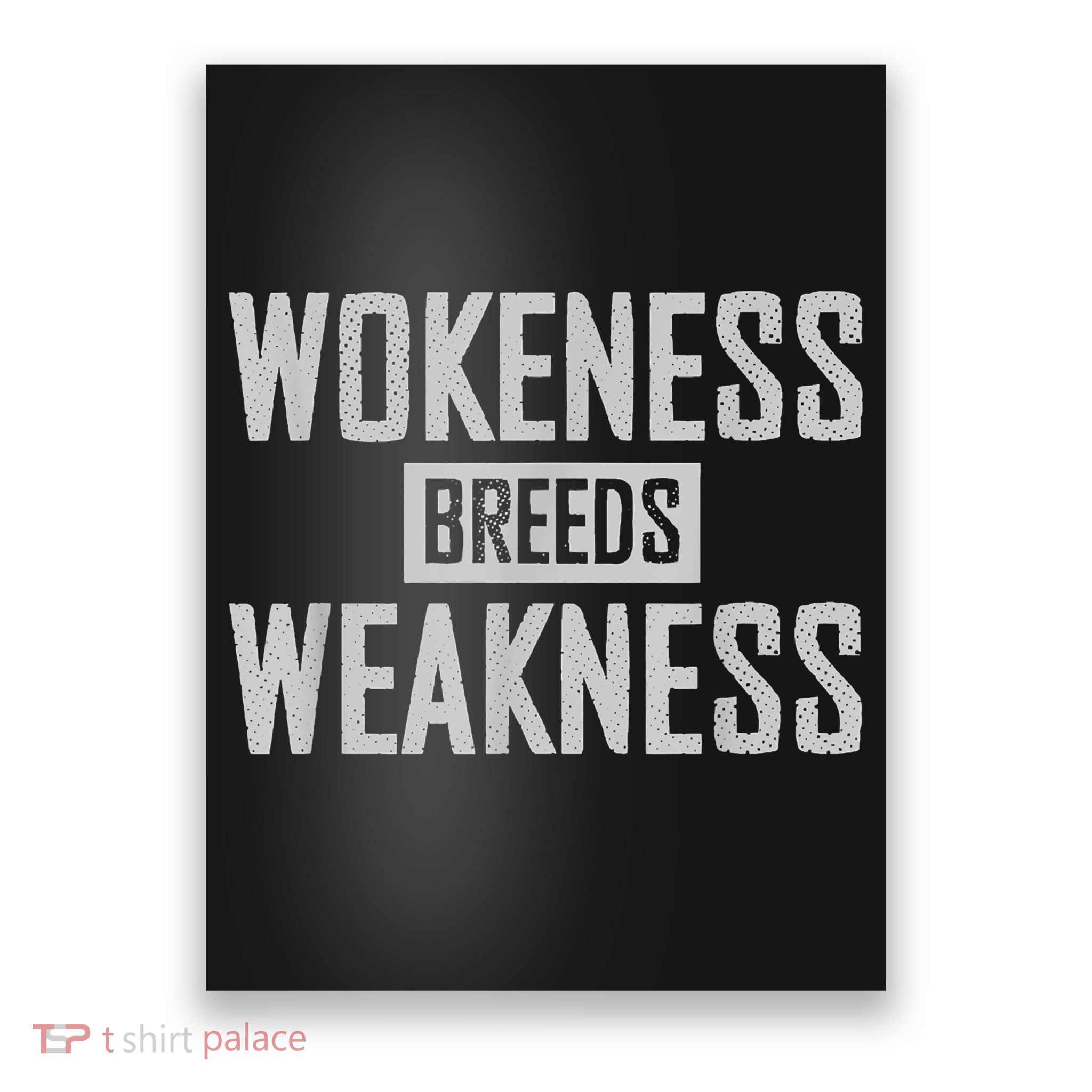 Wokeness Breeds Weakness Poster