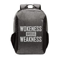 Wokeness Breeds Weakness Vector Backpack