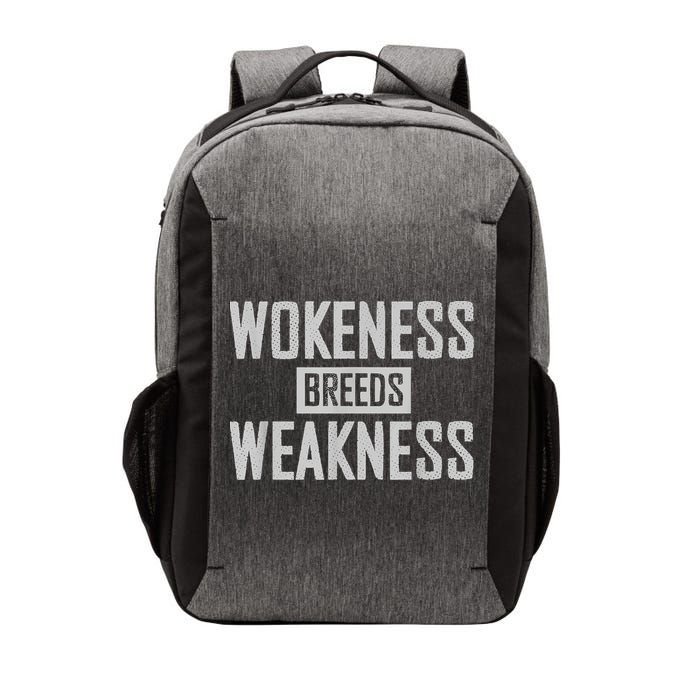 Wokeness Breeds Weakness Vector Backpack