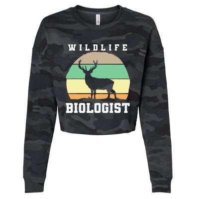 Wildlife Biologist Wildlife Biologist Cropped Pullover Crew