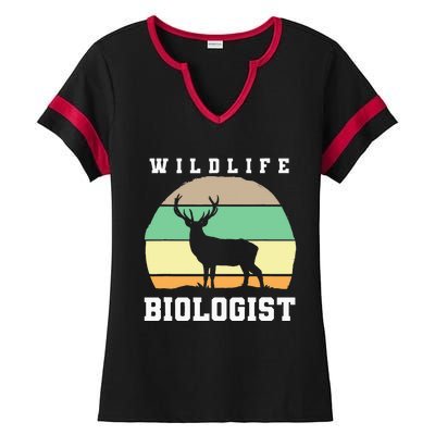 Wildlife Biologist Wildlife Biologist Ladies Halftime Notch Neck Tee