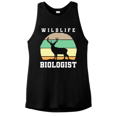 Wildlife Biologist Wildlife Biologist Ladies PosiCharge Tri-Blend Wicking Tank