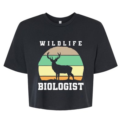 Wildlife Biologist Wildlife Biologist Bella+Canvas Jersey Crop Tee