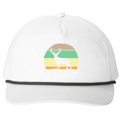 Wildlife Biologist Wildlife Biologist Snapback Five-Panel Rope Hat