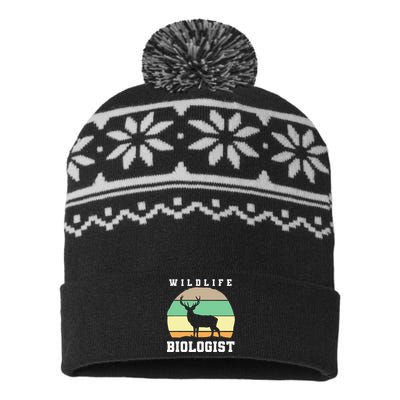 Wildlife Biologist Wildlife Biologist USA-Made Snowflake Beanie