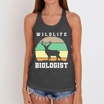 Wildlife Biologist Wildlife Biologist Women's Knotted Racerback Tank