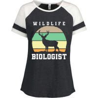 Wildlife Biologist Wildlife Biologist Enza Ladies Jersey Colorblock Tee