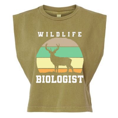 Wildlife Biologist Wildlife Biologist Garment-Dyed Women's Muscle Tee