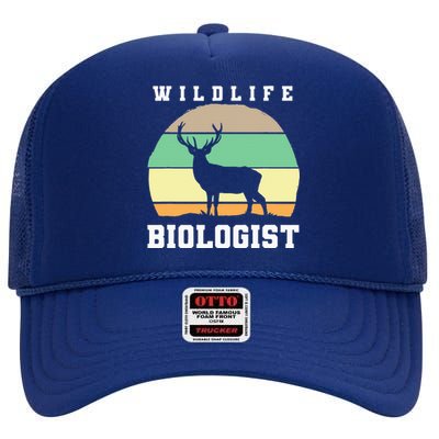 Wildlife Biologist Wildlife Biologist High Crown Mesh Back Trucker Hat