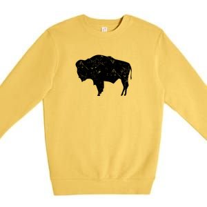 Wyoming Bison Premium Crewneck Sweatshirt