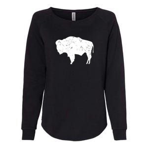 Wyoming Bison Womens California Wash Sweatshirt