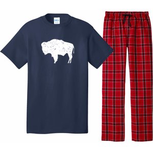 Wyoming Bison Pajama Set